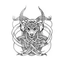 Celtic Knot tattoo design idea