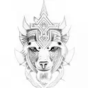 Assyrian  tattoo design idea