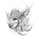 Assyrian  tattoo design idea