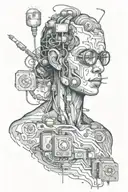 electrical engineer coding tattoo design idea