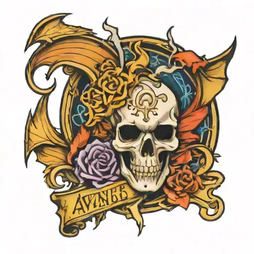 avenged sevenfold tattoo design idea