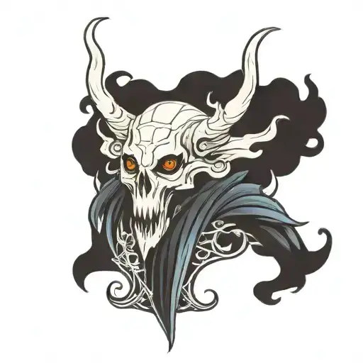 ghost tattoo design idea
