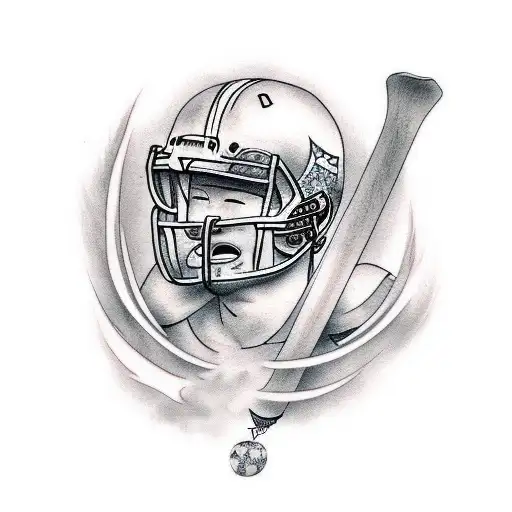 Occupation Athlete Football Helmet Icon Temporary Tattoo Water Resistant  Fake Body Art Set Collection | Michaels