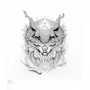 Rice tattoo design idea