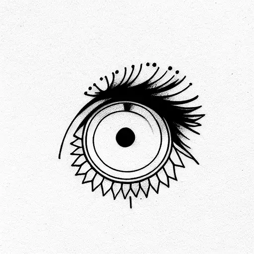 Leticia mirror version tattoo design idea