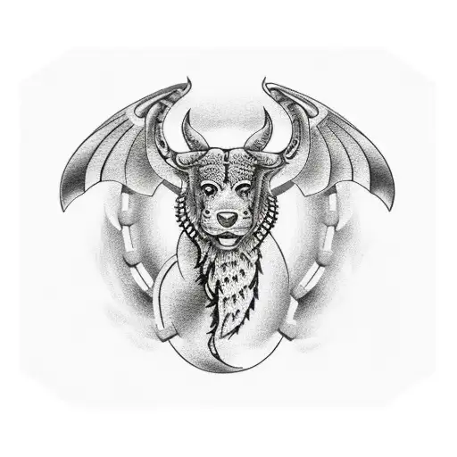 tractor tattoo design idea