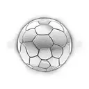 A soccer ball made up of computer code tattoo design idea