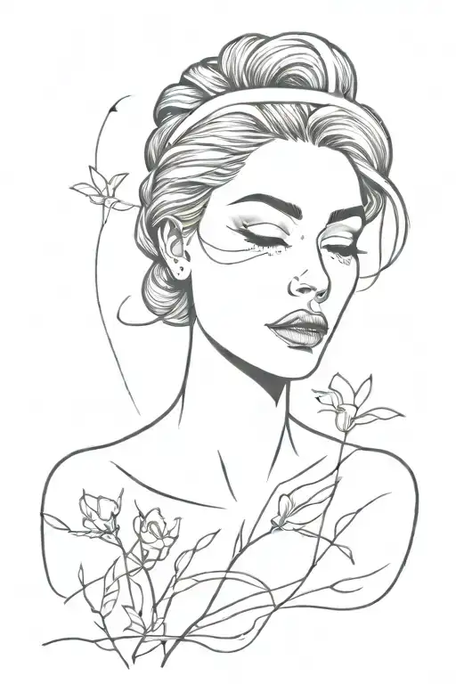 enjoy the silence tattoo design idea