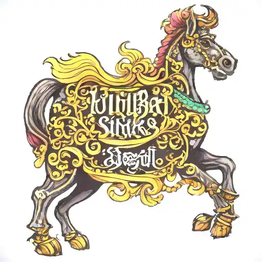 Punjabi sikhs and Deol written tattoo design idea