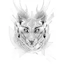 v8 engine tattoo design idea