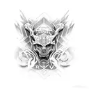 v8 engine tattoo design idea