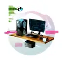 Computer hacker symbol cycles tattoo design idea