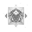 Computer hacker symbol and love tattoo design idea