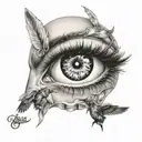 bmw angel eyes tattoo design idea