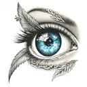 bmw angel eyes tattoo design idea