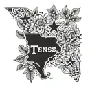 represent the state of Tennessee and my 3 daughters Kinsley, Reece, and Blake tattoo design idea