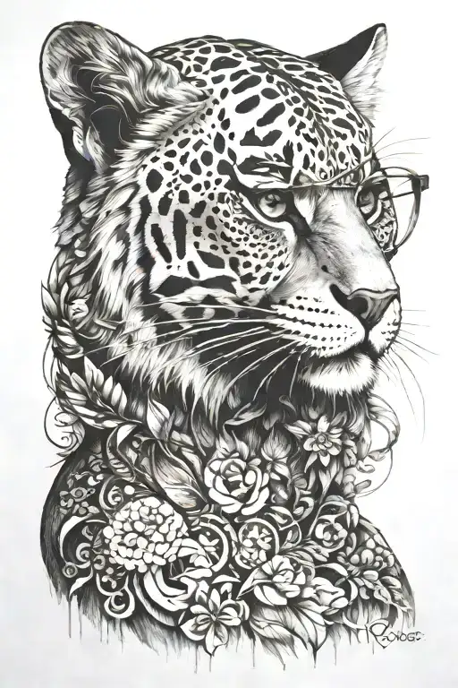 let's rave tattoo design idea