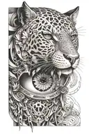 let's rave tattoo design idea