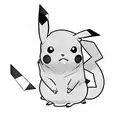 pikachu tattoo design idea