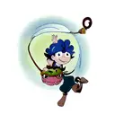 pascal with maui hook  tattoo design idea