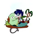 pascal with maui hook  tattoo design idea