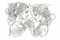 bdsm matching tattoos tattoo design idea