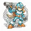megaman tattoo design idea