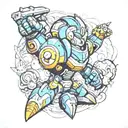 megaman tattoo design idea