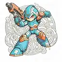 megaman tattoo design idea