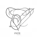 FATE tattoo design idea