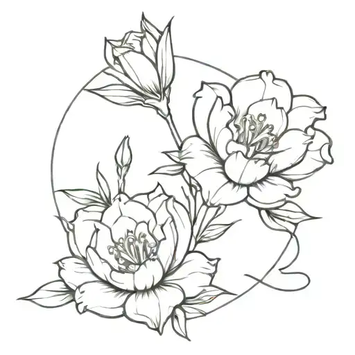 Behold the beauty, be aware of the tragedy. tattoo design idea