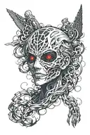 tokyo ghoul tattoo design idea