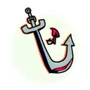 Anchor tattoo design idea