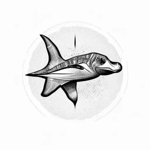 ray manta tattoo design idea