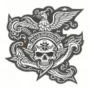navy corpsman tattoo design idea