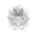 freestyle scooter tattoo design idea