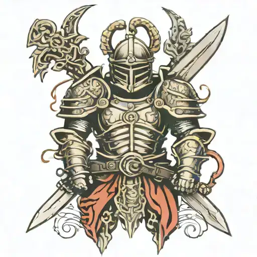 Ephesians 6:13 armour of god tattoo design idea