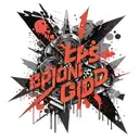 Ephesians 6:13 armour of god letters tattoo design idea