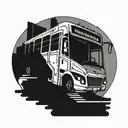 transit bus tattoo design idea