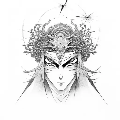 Crow Itachi tattoo design idea