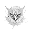 Crow Itachi tattoo design idea