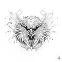 Crow Itachi tattoo design idea