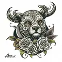 teddy Arthur tattoo design idea