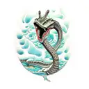 Plesiosaurus  tattoo design idea