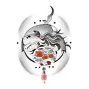 marked by the Uni  tattoo design idea