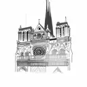 Notre Dame  touchdown Jesus  tattoo design idea