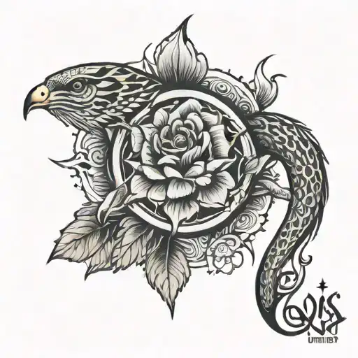 QOS tattoo design idea