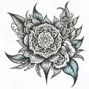 QOS tattoo design idea