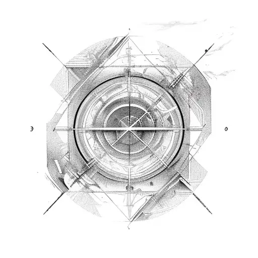 the world is 3 days old yesterday today tomorrow A straight line like an arrow or an infinity symbol or a round Yang sym tattoo design idea