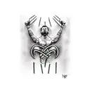 WWE  tattoo design idea